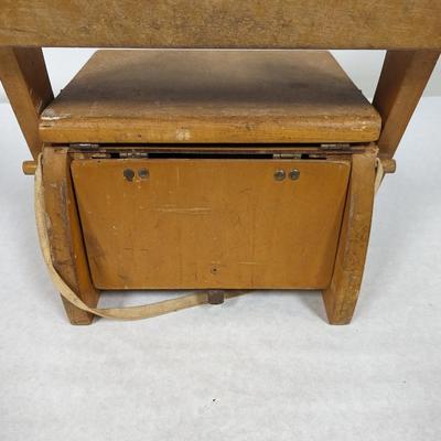 Vintage Wooden Potty Chair