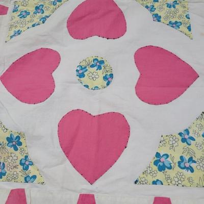 Heart Quilt - Unfinished