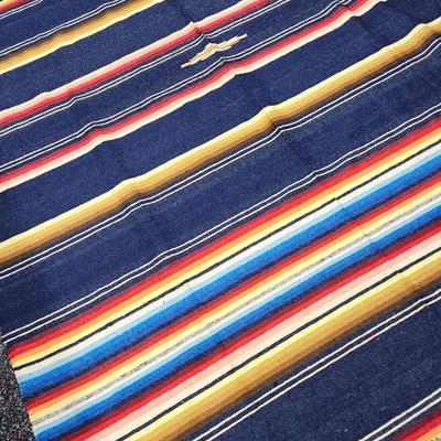 Hand woven Made in Mexico Blanket