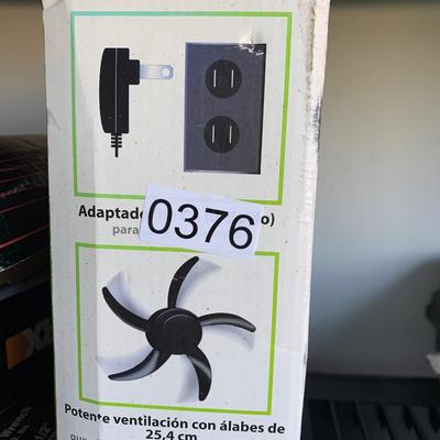 Battery or Electric Portable Fan w/ box