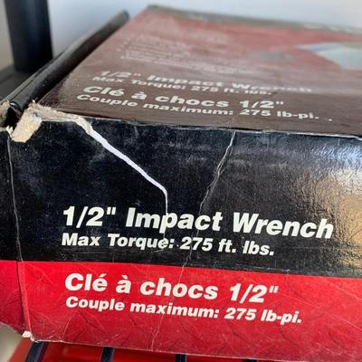 Husky 1/2â€ Impact Wrench In Box