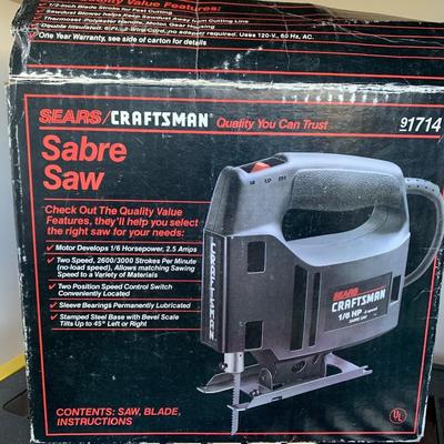 Craftsman Sabresaw In Box