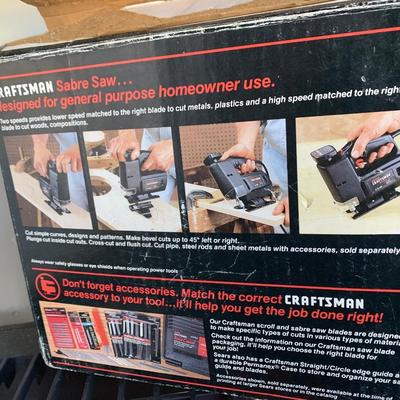 Craftsman Sabresaw In Box