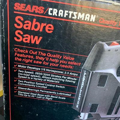 Craftsman Sabresaw In Box