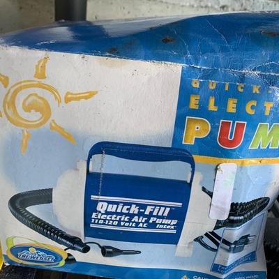 Quick Fill Electric Air Pump