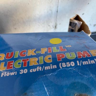 Quick Fill Electric Air Pump