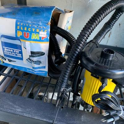 Quick Fill Electric Air Pump