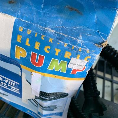 Quick Fill Electric Air Pump