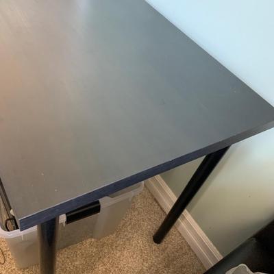 Satin Black Table Desk
