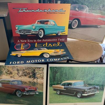 Classic Hot Rods Photos & Metal Advertising Signs