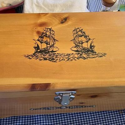 Timber Craft Cedar Pine Treasure Chest