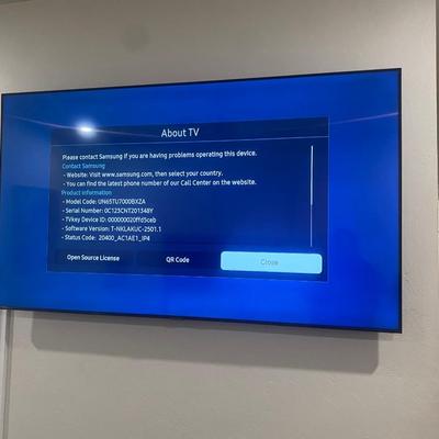 Samsung 65 inch tv - UN65TU7000BXZA