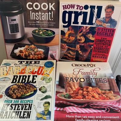 FOUR Cook & Grilling Books