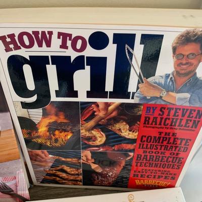 FOUR Cook & Grilling Books