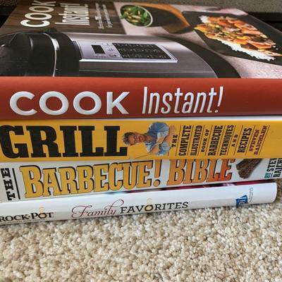 FOUR Cook & Grilling Books