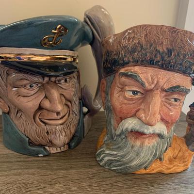 Royal Doulton Robinson Crusoe Toby Mug & Other