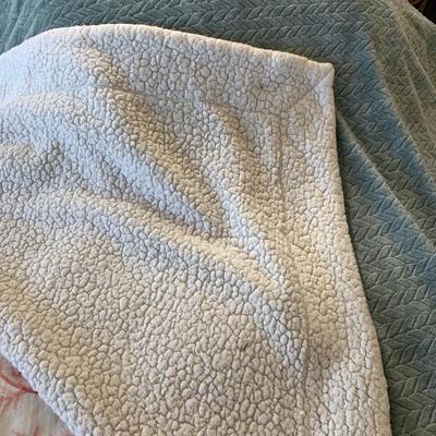 Warm Soft Fleece Furry Throws Blankets Lot DKNY Sleep Number Cervantes Lana Sherpa