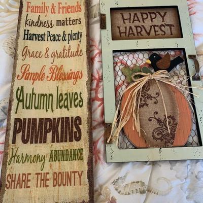 Autumn Fall Season Home Decor