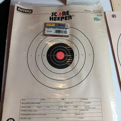 Sight range targets - score keeper targets- Hoppe's Targets - Target spots and more.