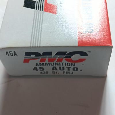 PMC Ammunition 50 centerfire pistol cartridges .45 Auto 230 Gr. FM