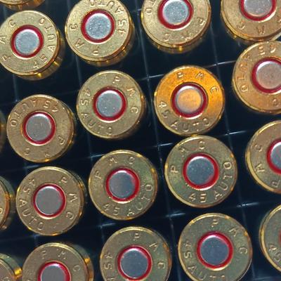 PMC Ammunition 50 centerfire pistol cartridges .45 Auto 230 Gr. FM