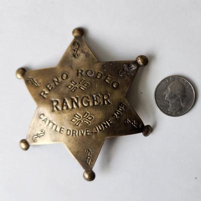 Reno Rodeo Ranger Badge