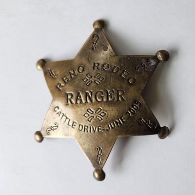 Reno Rodeo Ranger Badge