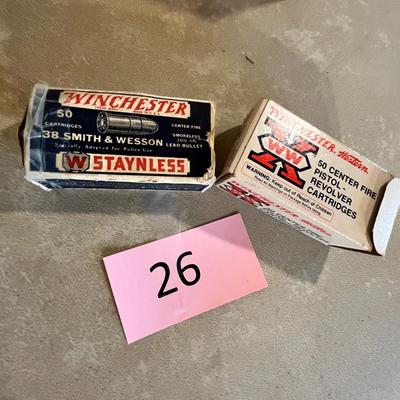 38 bullets