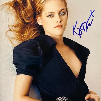 Kristen Stewart signed photo