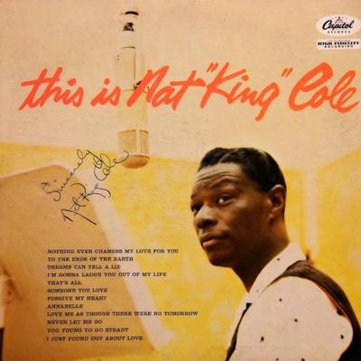 Nat King Cole This Is Nat King Cole signed album