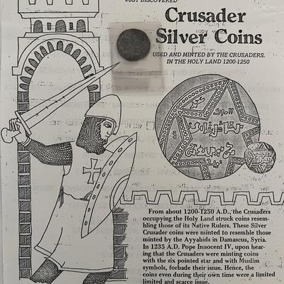 Crusader silver coin