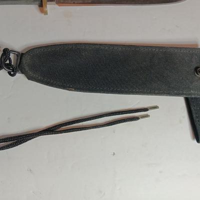 USA Made Cold Steel Trail Master carbon v Steel kinfe with sheath