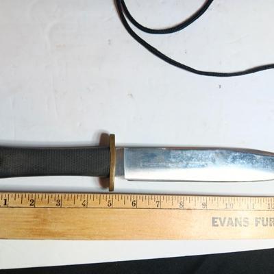 USA Made Cold Steel Trail Master carbon v Steel kinfe with sheath