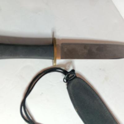 USA Made Cold Steel Trail Master carbon v Steel kinfe with sheath