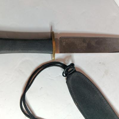 USA Made Cold Steel Trail Master carbon v Steel kinfe with sheath