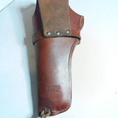 Leather Pistol holster - Bucheimer APF-16