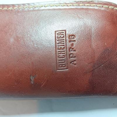 Leather Pistol holster - Bucheimer APF-16