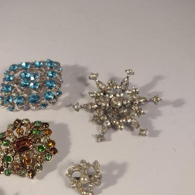 Collection of Fashion Jewelry- Brooches (#6)