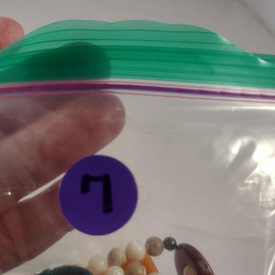 Collection of Stone Necklaces (#7)