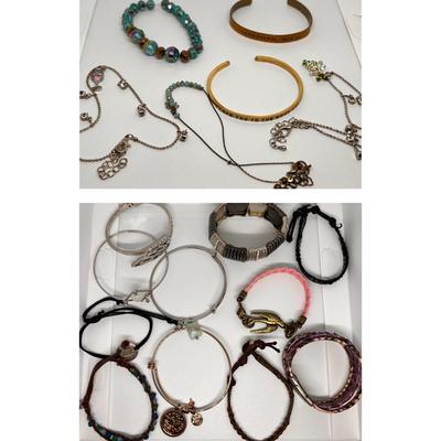 Big Lot of Bracelets & Anklets