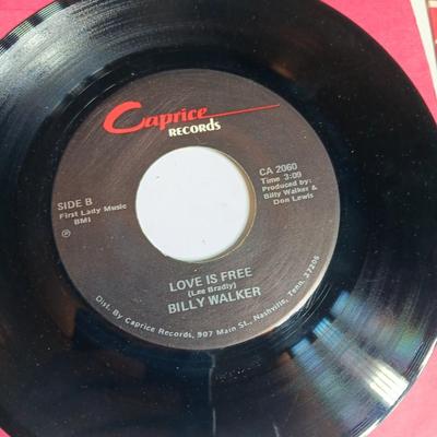 45 LP Records - Mel Tillis - Hank Snow - Billy Walker - Sylvia and more!