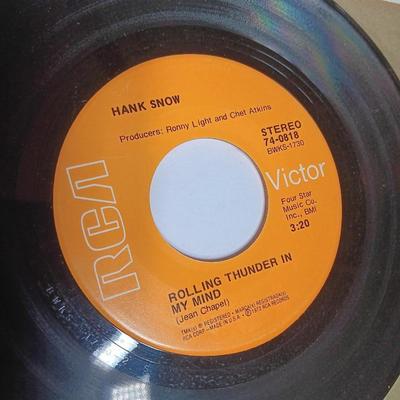 45 LP Records - Mel Tillis - Hank Snow - Billy Walker - Sylvia and more!