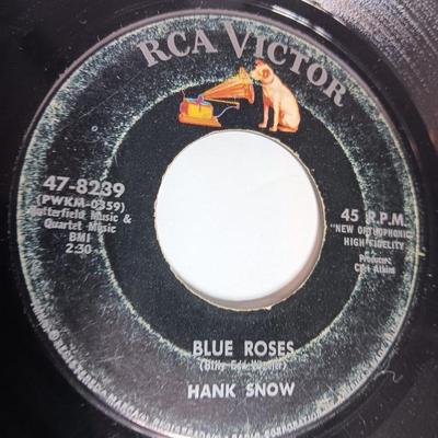 45 LP Records -Tom Wopat - Rockabilly Rebel - Hank Snow and more