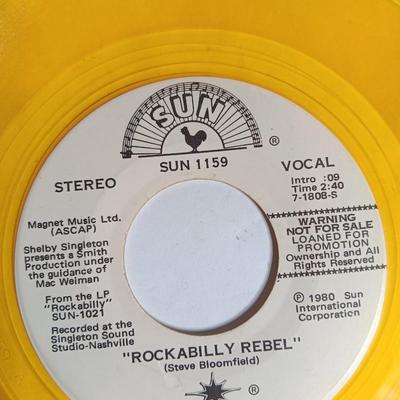 45 LP Records -Tom Wopat - Rockabilly Rebel - Hank Snow and more