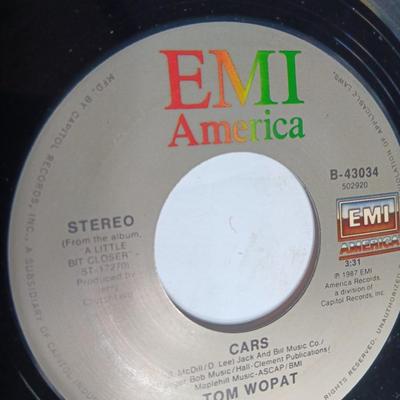 45 LP Records -Tom Wopat - Rockabilly Rebel - Hank Snow and more