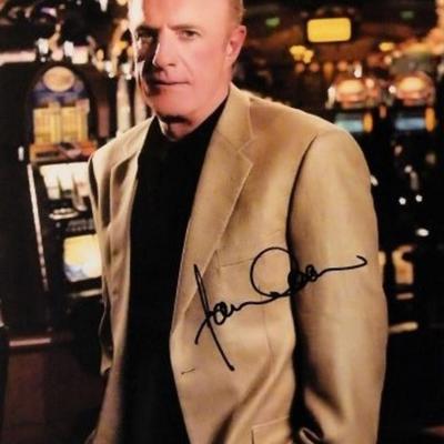 Las Vegas James Caan signed portrait photo 