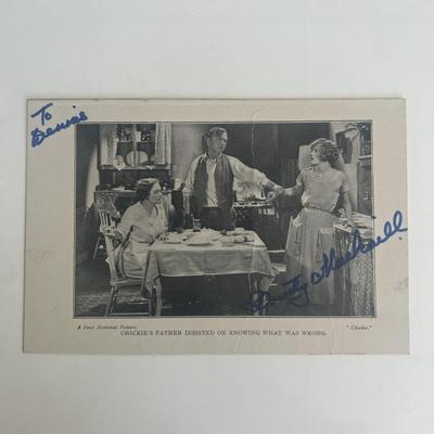 Chickie Dorothy Mackaill signed photo