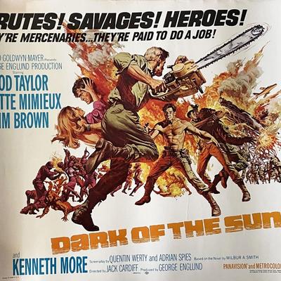 Dark of the Sun 1968 vintage movie poster