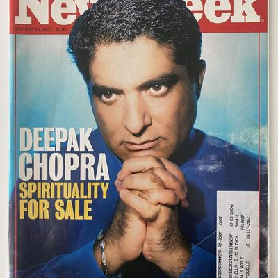 Newsweek Deepak Chopra magazine Oct. 20,1997