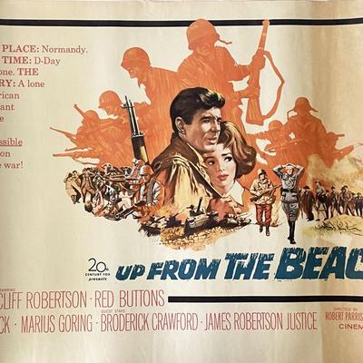 Up from the Beach 1965 vintage movie poster